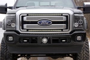 Ford F-250 Super Duty LED Light Kit - Grill Mount - Rough Country - 30